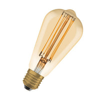 OSRAM Vintage 1906 LED-Lampe, Gold-Tönung, 8,8W, 806lm , Warmweiß , E27-Leuchtmittel-LEDVANCE Shop