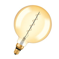 OSRAM Vintage 1906 LED-Lampe, Gold-Tönung, 4,8W, 400lm , Warmweiß , E27-Leuchtmittel-LEDVANCE Shop