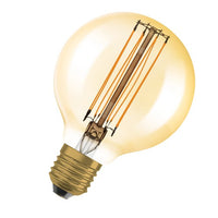 OSRAM Vintage 1906 LED-Lampe, Gold-Tönung, 8,8W, 806lm , Warmweiß , E27-Leuchtmittel-LEDVANCE Shop