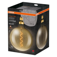 OSRAM Vintage 1906 LED-Lampe, Gold-Tönung, 4,8W, 400lm , Warmweiß , E27-Leuchtmittel-LEDVANCE Shop