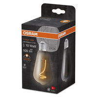 OSRAM Vintage 1906 LED-Lampe, Smoke-Tönung, 3,4W, 100lm, Edison , Warmweiß , E27-Leuchtmittel-LEDVANCE Shop