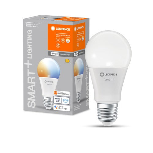 LEDVANCE SMART+ WIFI LED-Lampe, Frost-Optik, 9,5W, 1055lm, dimmbar-Leuchtmittel-LEDVANCE Shop