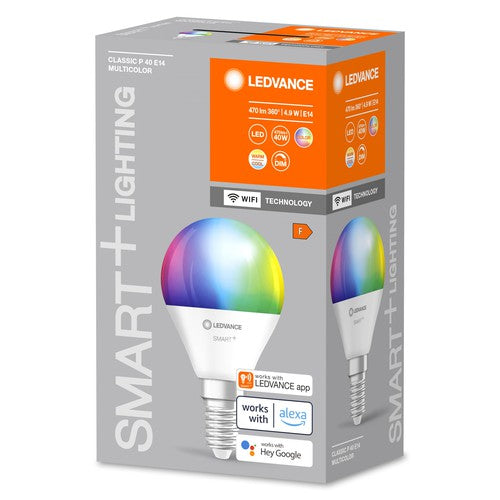 LEDVANCE SMART+ WIFI LED-Lampe, Frost-Optik, 4,9W, 470lm-Leuchtmittel-LEDVANCE Shop
