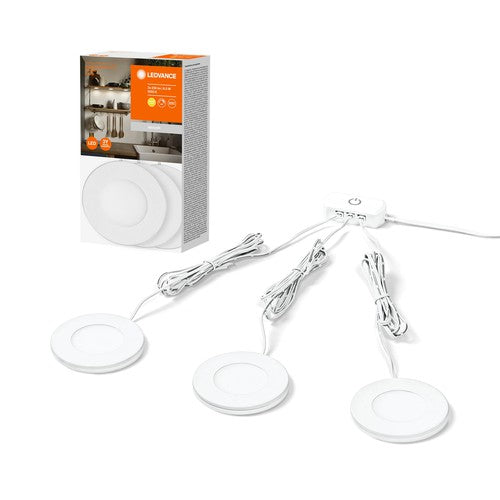 LEDVANCE Unterschrankleuchte Magnet 75mm, weiß, schmal, 8,5W-Unterbauleuchten-LEDVANCE Shop