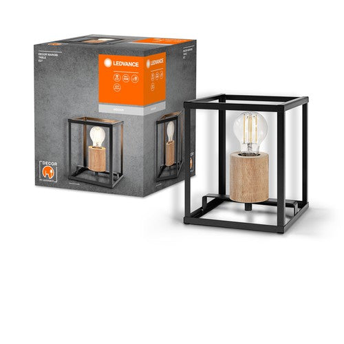 LEDVANCE DECOR Nairobi Tischleuchte, schwarz, E27-Sockel-Tischlampen-LEDVANCE Shop
