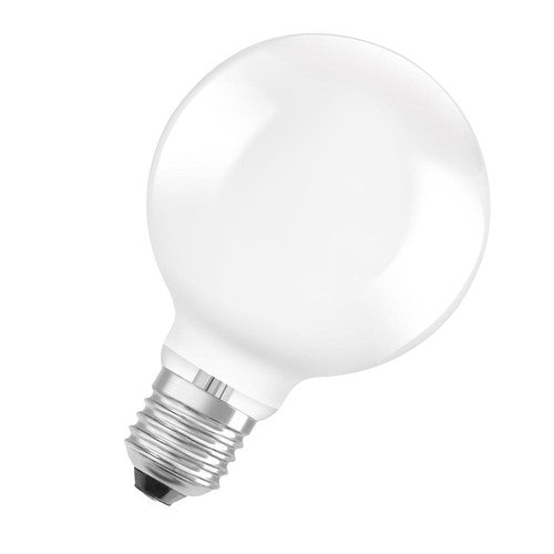 OSRAM LED Lampe Energieeffizienzklasse A Filament Classic Globe Matt, 4W/3000K, E27 , Warmweiß-Leuchtmittel-LEDVANCE Shop