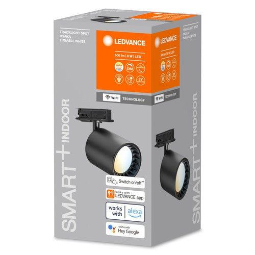 LEDVANCE SMART+ WiFi Tracklight Schienensystem Leuchte, schwarz, 8W-Schienensysteme-LEDVANCE Shop