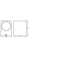 LEDVANCE ENDURA Square Down Außen-Wandleuchte, weiß, GU10-Außenwandleuchten-LEDVANCE Shop