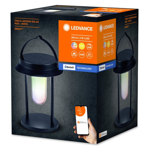 LEDVANCE SMART+ Outdoor Bluetooth Solar-Tischleuchte,schwarz,rund-Tischlampen-LEDVANCE Shop