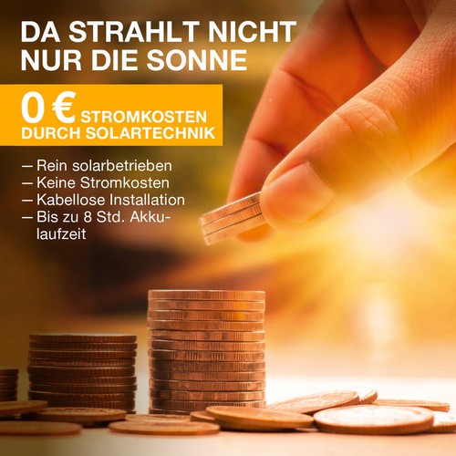 LEDVANCE ENDURA STYLE SOLAR BOUQUET LED Wandleuchte mit Sensor 6W / 3000K Warmweiß grau-Wandleuchten-LEDVANCE Shop