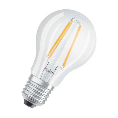 OSRAM LED BASE CLASSIC A Lampe klar (ex 60W) 6,5W / 4000K Kaltweiß E27 5er-Leuchtmittel-LEDVANCE Shop