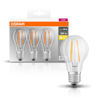 OSRAM LED BASE Lampe CL A FIL 60 non-dim 7W/827 E27 , Warmweiß-Leuchtmittel-LEDVANCE Shop