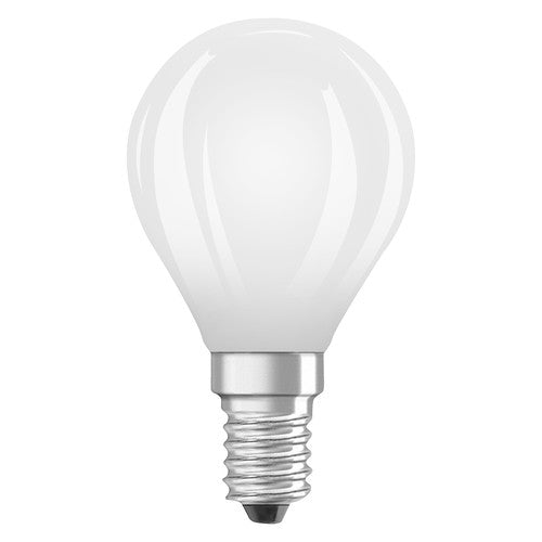 OSRAM Retrofit Classic P LED Lampe matt dimmbar (ex 60W) 6,5W / 4000K Kaltweiß E14-Leuchtmittel-LEDVANCE Shop