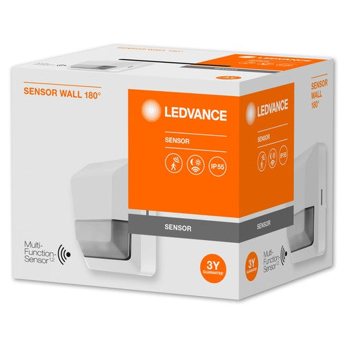 LEDVANCE SENSOR WALL 180DEG IP55 WT