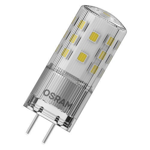 OSRAM LED Stiftsockellampe PIN 12V klar (ex 40W) 4W / 2700K Warmweiß GY6.35-Leuchtmittel-LEDVANCE Shop