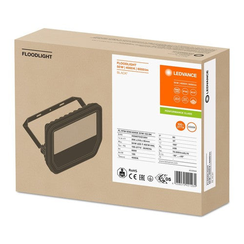 LEDVANCE LED Fluter, energiesparend, 50W / 4000K kaltweiß 6000 lm