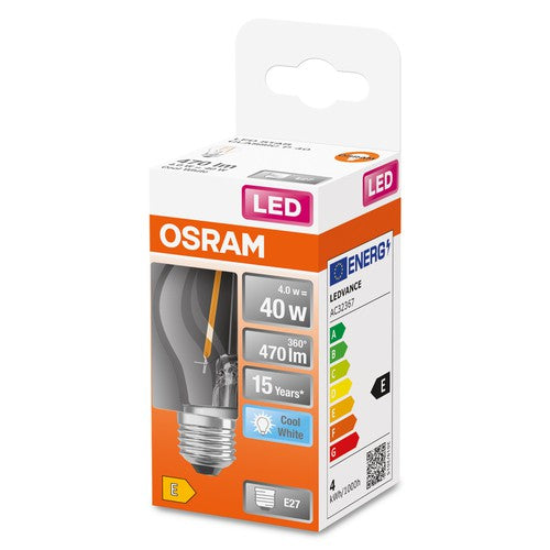 OSRAM Retrofit Classic P LED Lampe (ex 40W) 4W / 4000K Kaltweiß E27-Leuchtmittel-LEDVANCE Shop