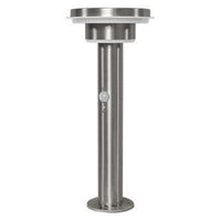 ENDURA® STYLE SOLAR DOUBLE CIRCLE Silber / 6 W, 3.2 V, Warm White, 3000 K, Gehäusematerial: Edelstahl, IP44-LEDVANCE-LEDVANCE Shop