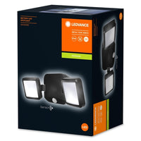 LEDVANCE Batteriebetriebene Außenleuchte LED für Wand, Battery LED Spotlight Double / 10 W, 6 V, Cool White, 4000 K, Gehäusematerial: Acrylnitril-Butadien-Styrol-Copolymer (ABS), IP54-LEDVANCE-LEDVANCE Shop