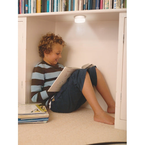 LEDVANCE Batteriebetriebene Leuchte LED: für Wand/Schrankunterseiten, DOT-it Touch / 0,45 W, 5 V, Ausstrahlungswinkel: 120°, Cool White, 4000 K-LEDVANCE-LEDVANCE Shop