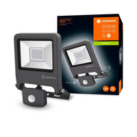 LEDVANCE Fluter LED, Außenleuchte, ENDURA® FLOOD Sensor Cool White / 30 W, 220…240 V, Ausstrahlungswinkel: 120°, Cool White, 4000 K, Gehäusematerial: Aluminium, IP44-LEDVANCE-LEDVANCE Shop