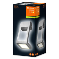 LEDVANCE Wand- und Deckenleuchte LED, Außenleuchte, ENDURA STYLE EDGE / 7 W, 220…240 V, Warm White, 3000 K, Gehäusematerial: Edelstahl, IP44-LEDVANCE-LEDVANCE Shop