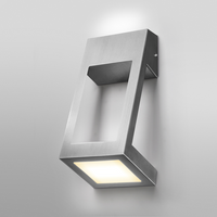LEDVANCE Wand- und Deckenleuchte LED, Außenleuchte, ENDURA STYLE EDGE / 7 W, 220…240 V, Warm White, 3000 K, Gehäusematerial: Edelstahl, IP44-LEDVANCE-LEDVANCE Shop