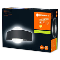 LEDVANCE Wand- und Deckenleuchte LED, Außenleuchte, ENDURA® STYLE SHIELD / 10,50 W, 220…240 V, Warm White, 3000 K, Gehäusematerial: Aluminium, IP44-LEDVANCE-LEDVANCE Shop