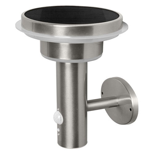 LEDVANCE Wand- und Deckenleuchte LED, Außenleuchte, ENDURA® STYLE SOLAR DOUBLE CIRCLE / 6 W, 3.2 V, Warm White, 3000 K, Gehäusematerial: Edelstahl, IP44-LEDVANCE-LEDVANCE Shop